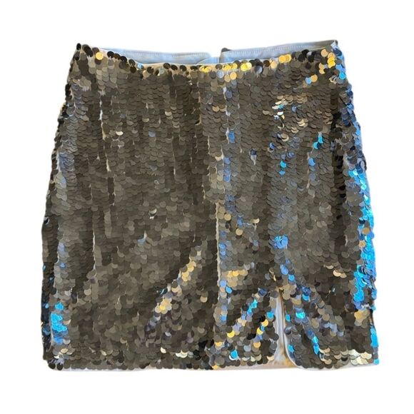 Bardot Women's Cosmic Sequin Mini Skirt Size Medium - Picture 4 of 8